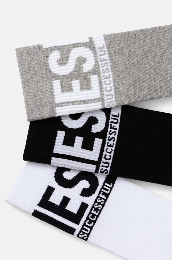 Κάλτσες Diesel SKM-RAY-THREEPACK 3-pack 00SAYJ.2QATV πολύχρωμο SS25