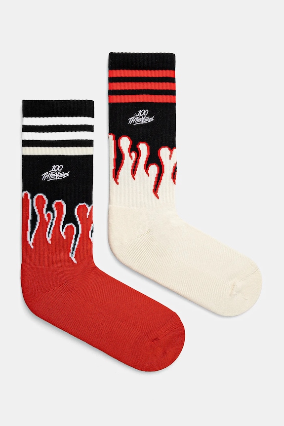 adidas Originals calzini 100 Thieves Socks calzini bianco JE0320