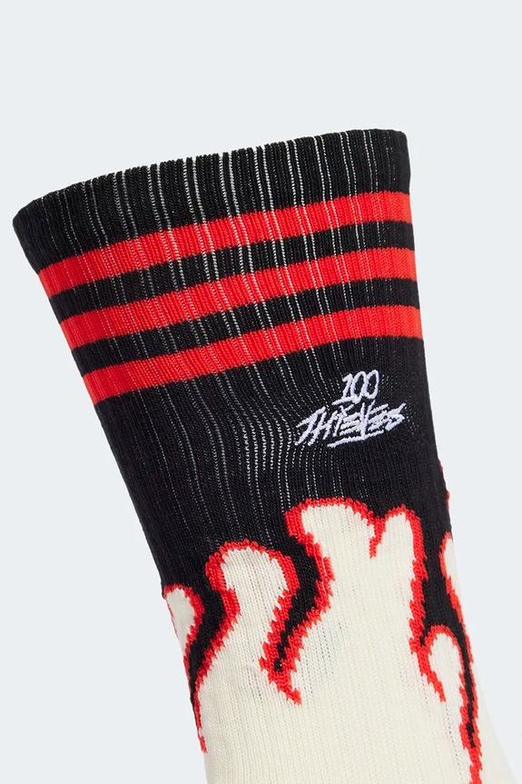 adidas Originals calzini 100 Thieves Socks bianco JE0320