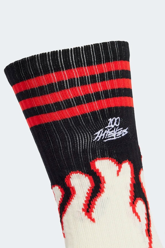 adidas Originals calzini 100 Thieves Socks bianco JE0320