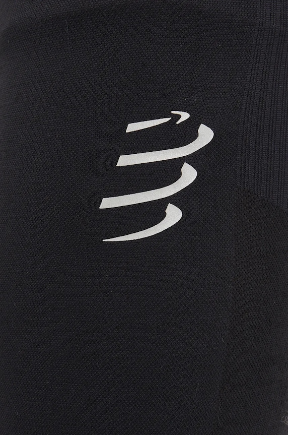 Compressport leggings da corsa Winter Running nero ATIM324