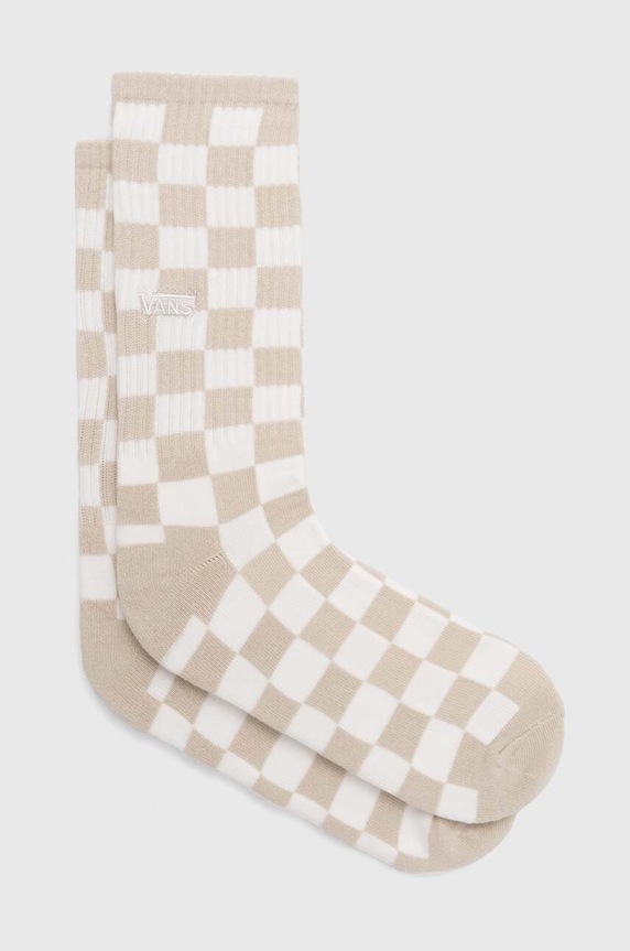 Κάλτσες Vans ψηλές κάλτσες μπεζ VN000F0T2N11