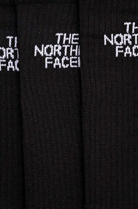 Κάλτσες The North Face 3-pack NF0A882HJK31 μαύρο AW24