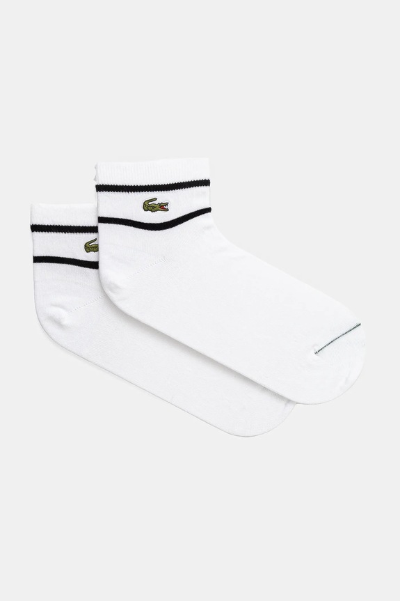 Κάλτσες Lacoste ψηλές κάλτσες λευκό RA2932