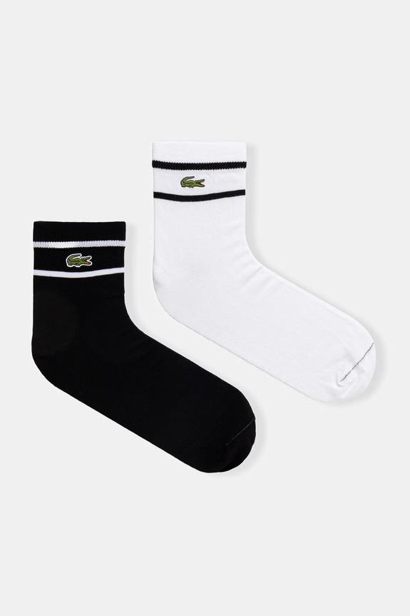 Lacoste skarpetki 2-pack skarpetki długie czarny RA2932