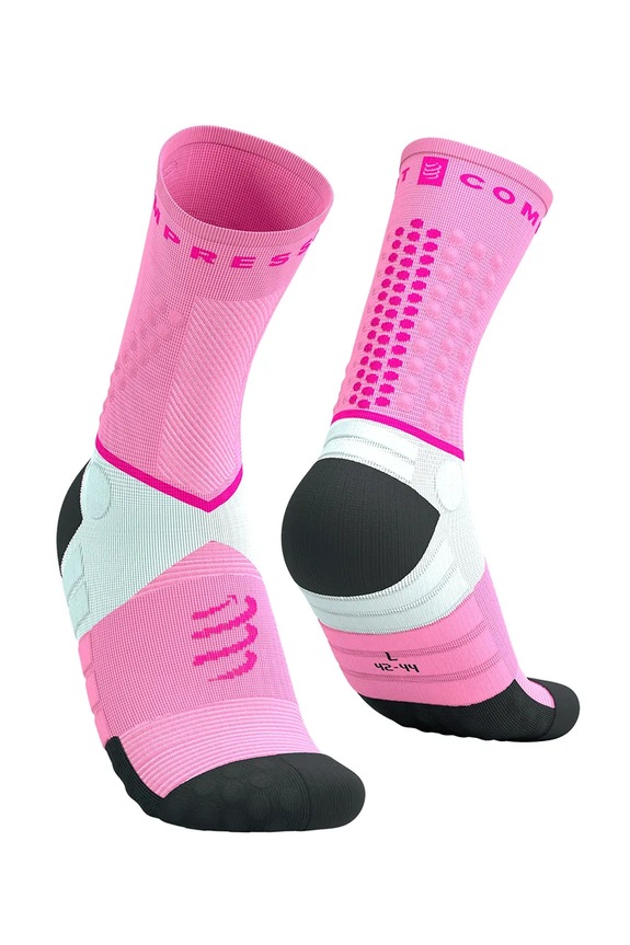 Compressport șosete Ultra Trail Socks V2.0 roz SQTU355