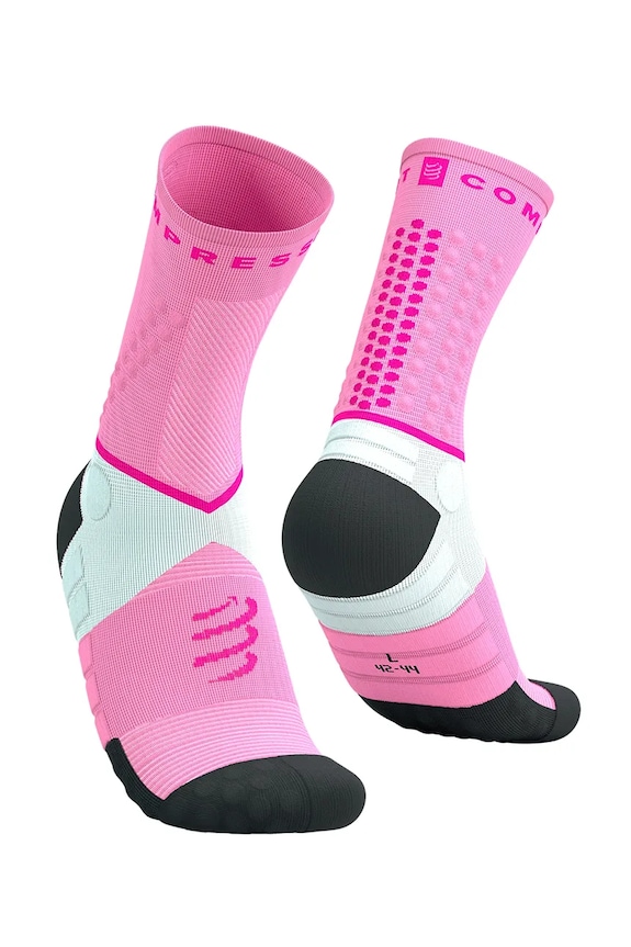 Compressport șosete Ultra Trail Socks V2.0 roz SQTU355
