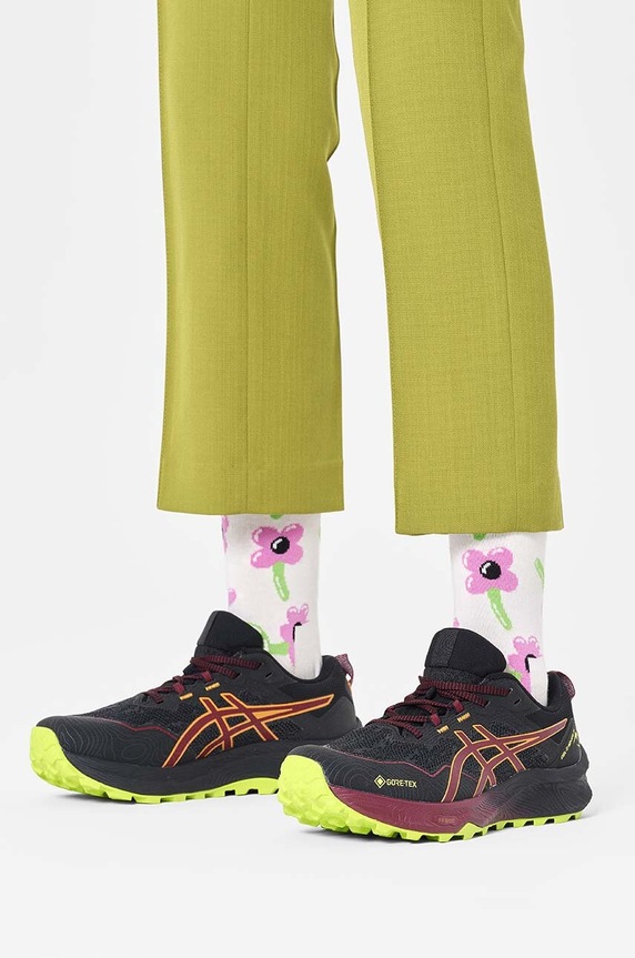 Čarape Happy Socks Balloon Flower Sock P001555 bijela AW24
