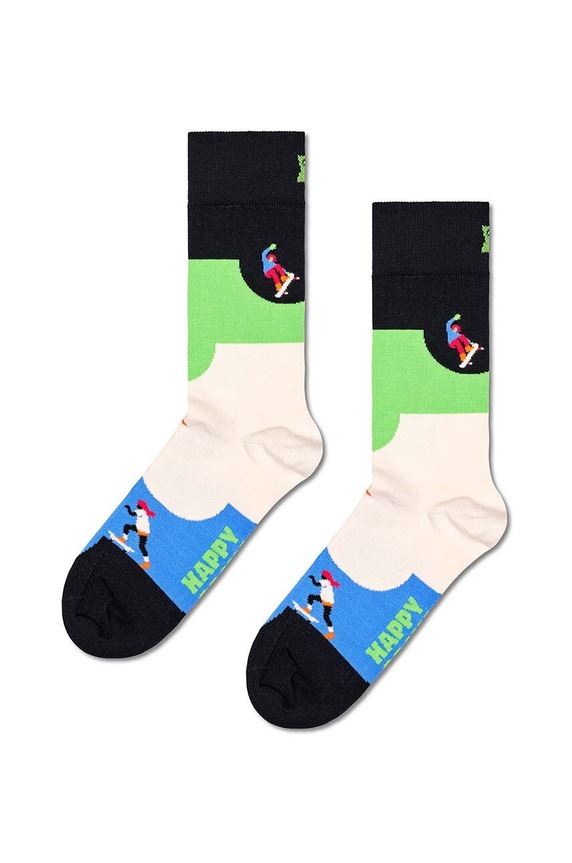 Happy Socks calzini Skateboard Sock calzini multicolore P002239