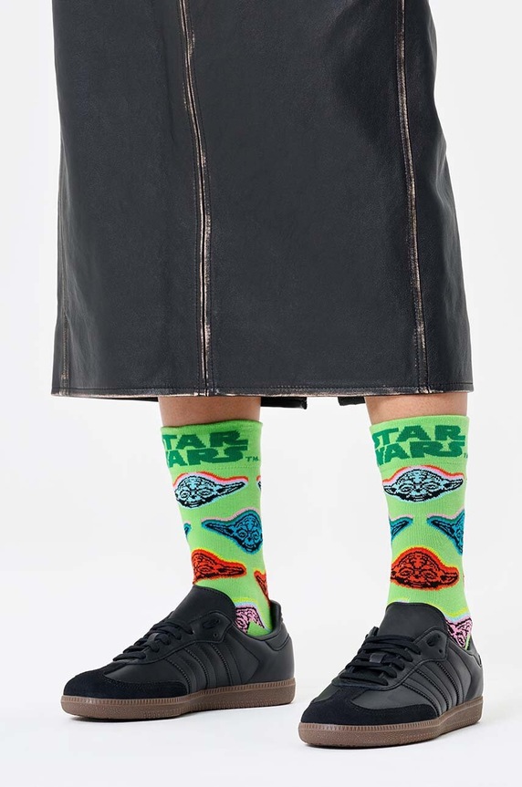 Happy Socks zokni x Star Wars Yoda Sock P002884 zöld AW24