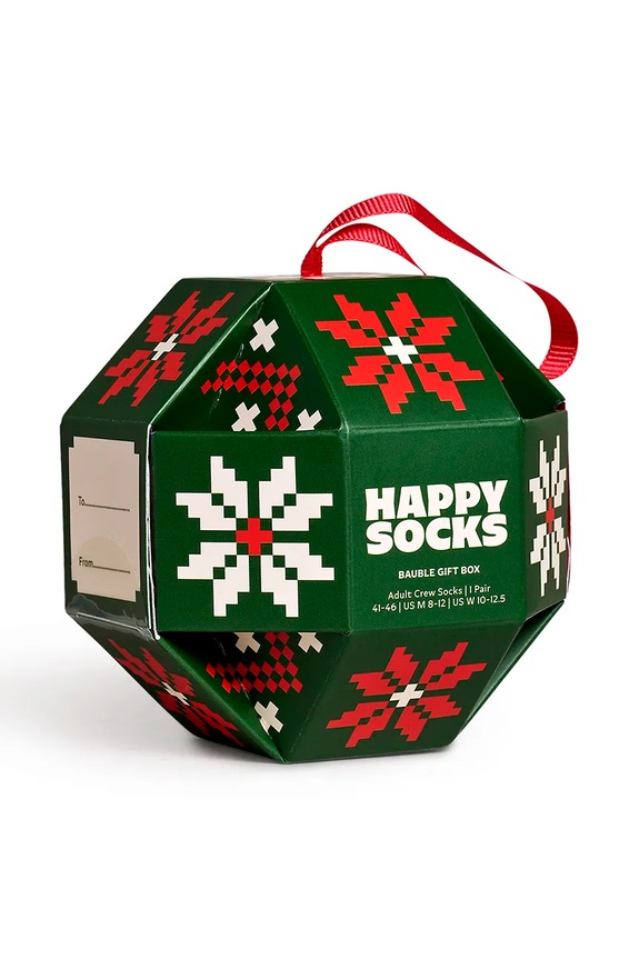 Дрехи Чорапи Happy Socks GIFTBOX P001733 зелен