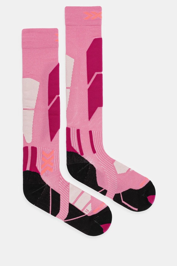Lyžařské ponožky X-Socks Ski Perform OTC růžová XS.WYPPW24U