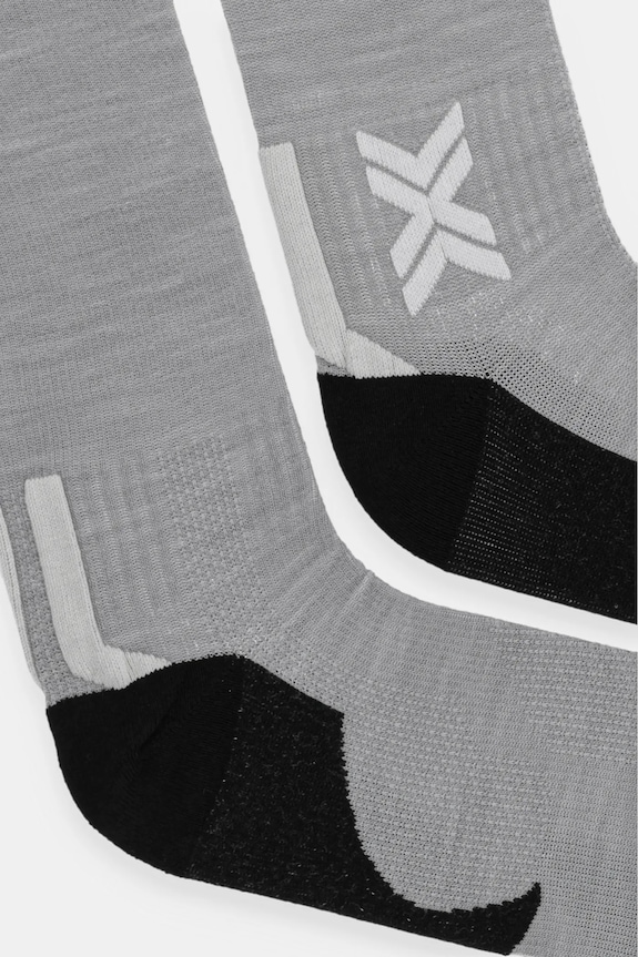 Ponožky X-Socks Run Discover Merino Crew XS.RQDMW24U sivá AW24