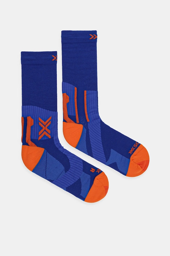 X-Socks skarpetki Run Perform Warm Crew outdoor niebieski XS.RQPWW24U