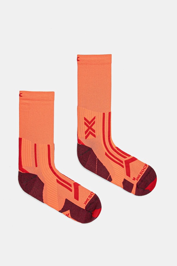 X-Socks skarpetki Trailrun Perform Crew outdoor czerwony XS.RQPTS24M