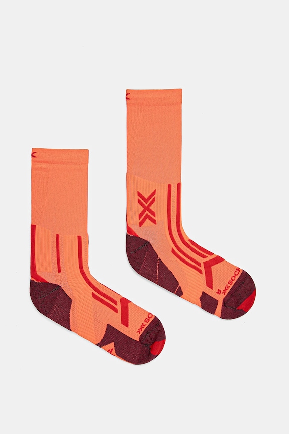 X-Socks skarpetki Trailrun Perform Crew outdoor czerwony XS.RQPTS24M