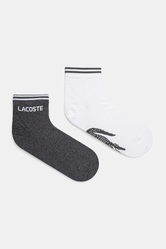 Κάλτσες Lacoste 2-pack κοντές κάλτσες λευκό RA4187