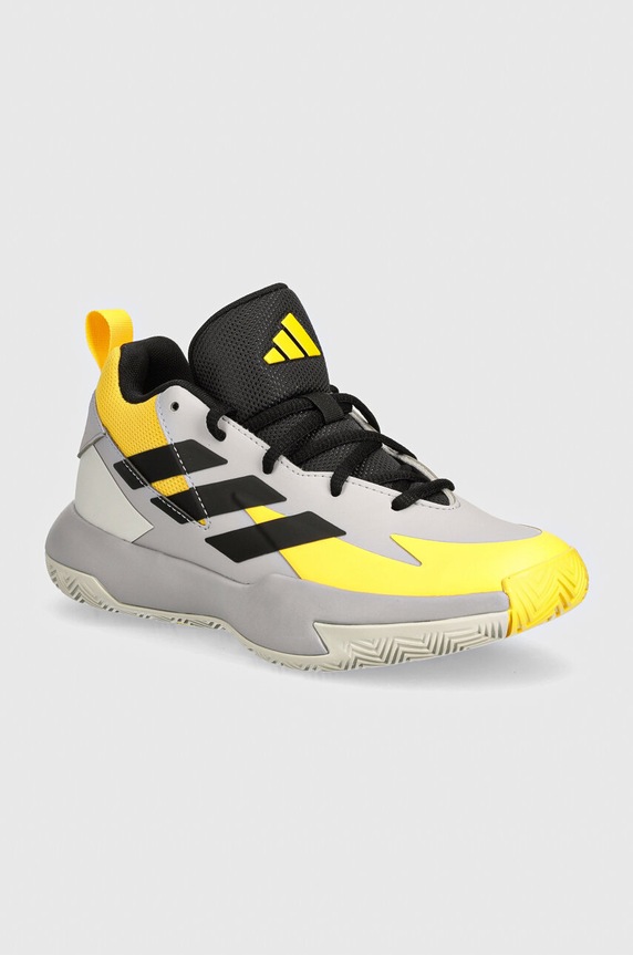 Detské tenisky adidas Originals Cross Em Up Select textilný sivá IG6640