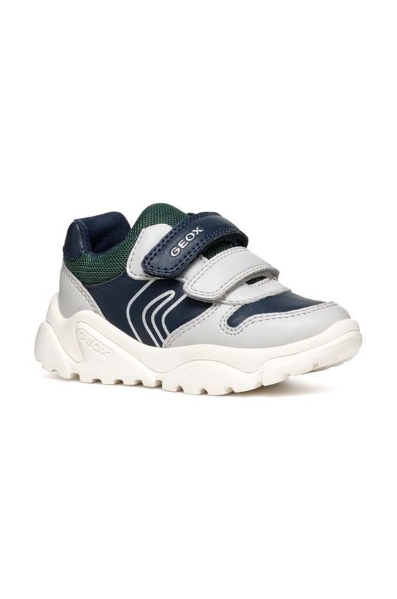 Geox sneakersy dziecięce CIUFCIUF imitacja skóry licowej zielony B455RA.000BC.20.23