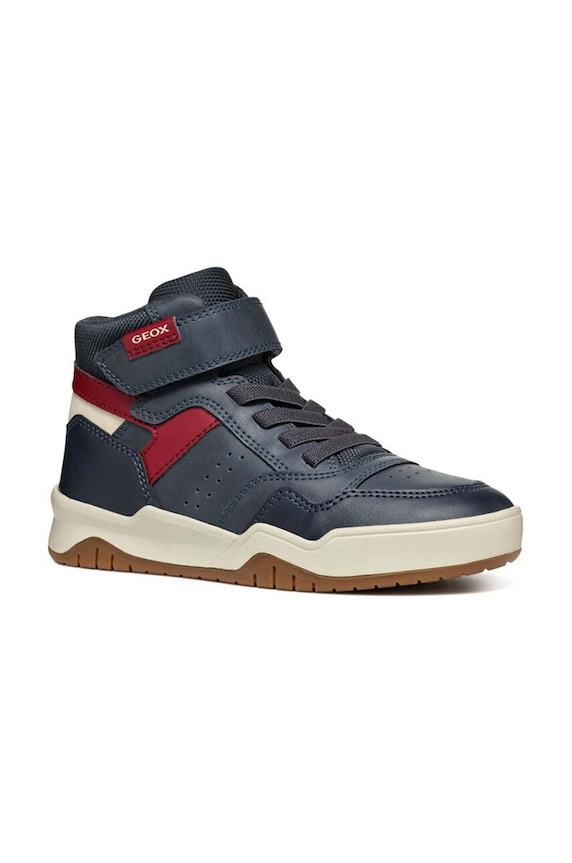 Dětské sneakers boty Geox PERTH imitace kůže modrá J367RF.0MEFU.36.41