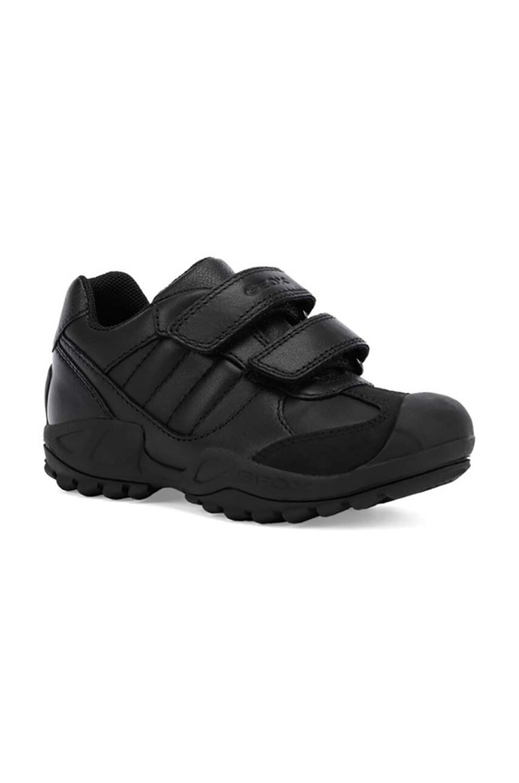 Geox sneakersy dziecięce NEW SAVAGE imitacja skóry licowej czarny J841VB.043BC.29.35