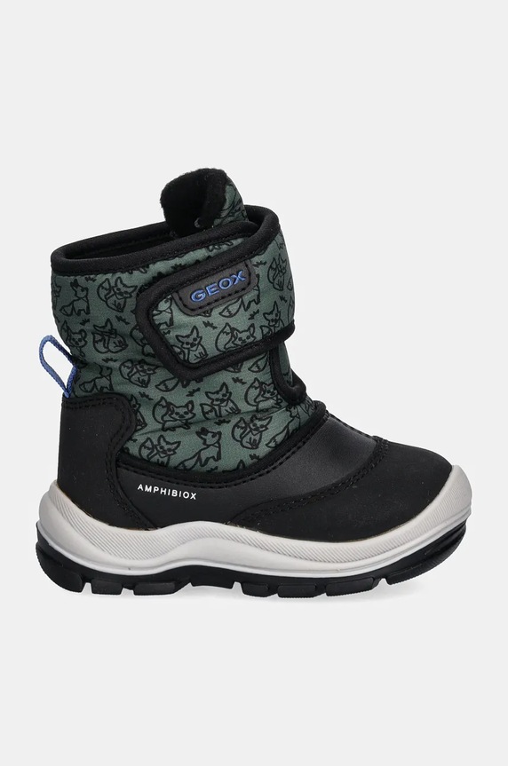 Geox śniegowce dziecięce FLANFIL ABX B263VE.0BCMN.20.23 zielony AW24