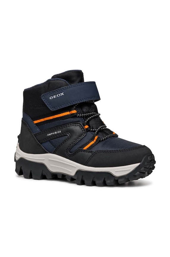 Detské zimné topánky Geox HIMALAYA ABX textilný tmavomodrá J46FRD.050FU.24.27