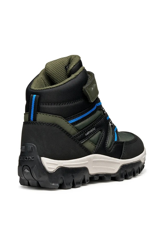 Αγορίστικα Παιδικές χειμερινές μπότες Geox HIMALAYA ABX J46FRD.050FU.36.41 πράσινο