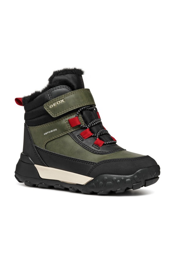 Geox śniegowce dziecięce TREKKYUP ABX syntetyczny zielony J46MBE.0MEFU.28.35