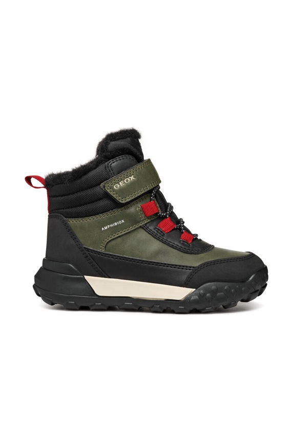 Geox śniegowce dziecięce TREKKYUP ABX J46MBE.0MEFU.28.35 zielony NC24
