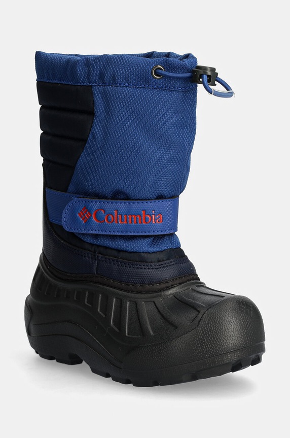 Columbia śniegowce dziecięce POWDERBUG SNOWLITE syntetyczny niebieski 2078922