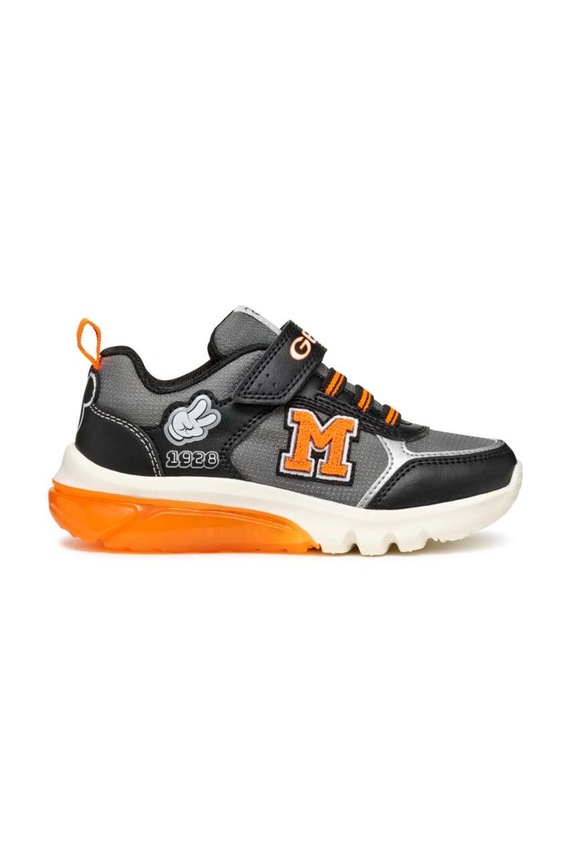 Geox sneakersy dziecięce CIBERDRON J46LBH.054FU.28.31 szary AW24