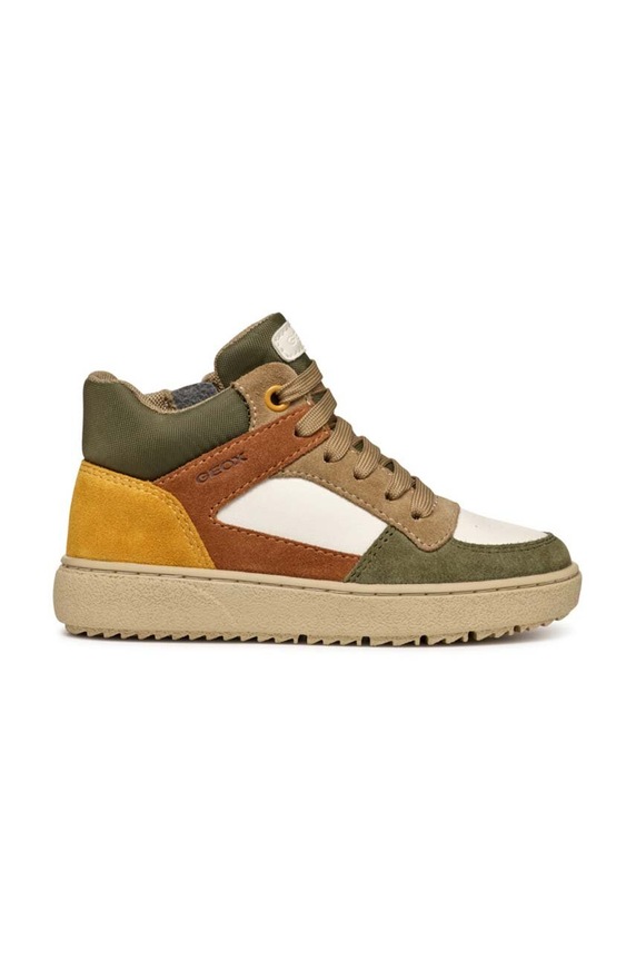 Geox sneakers pentru copii THELEVEN J46LDC.5422.36.39 verde AW24