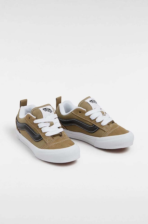Vans tenisówki dziecięce Knu Skool VN000CYUBIQ1 zielony AW24