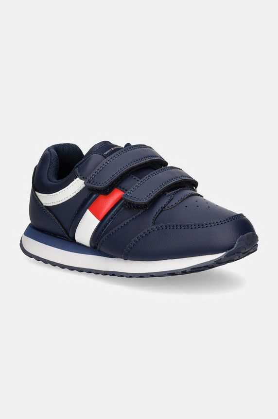 Dětské sneakers boty Tommy Hilfiger imitace kůže námořnická modř T1B9.33660.22.29