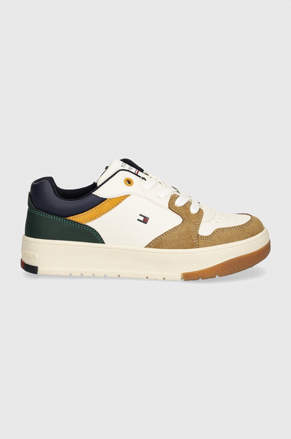 Tommy Hilfiger sneakers pentru copii T3X9.33639.30.34 maro AW24