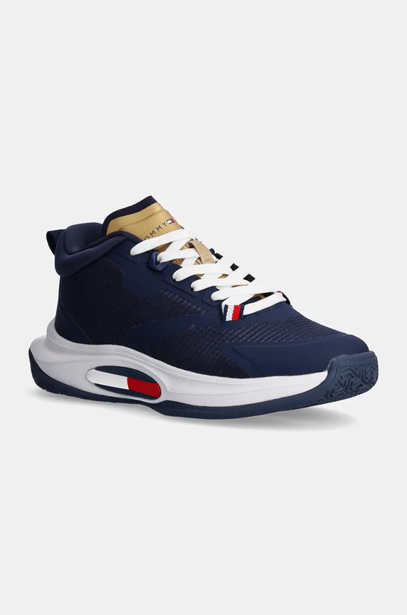 Παιδικά sneakers Tommy Hilfiger συνθετικό σκούρο μπλε T3B9.33685.