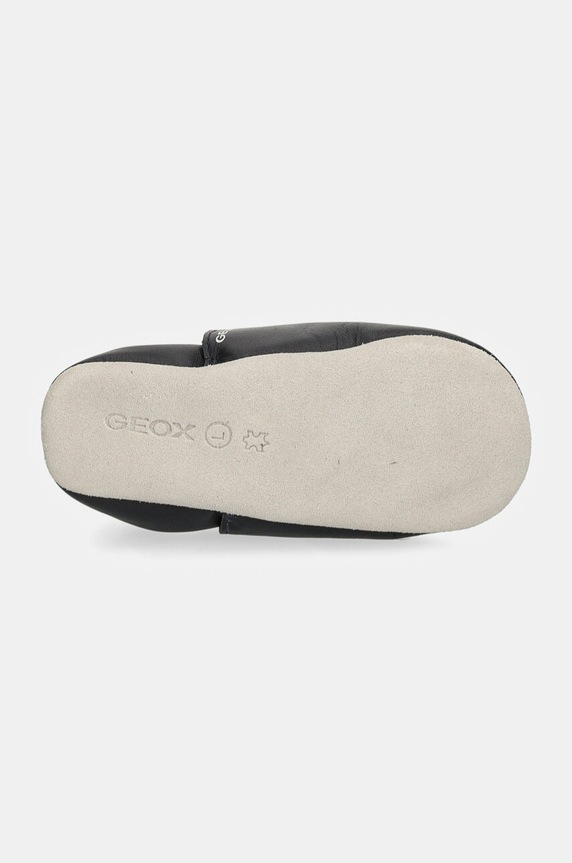 Δερμάτινα βρεφικά παπούτσια Geox BLOVIEDOO B4667B.00085 μαύρο