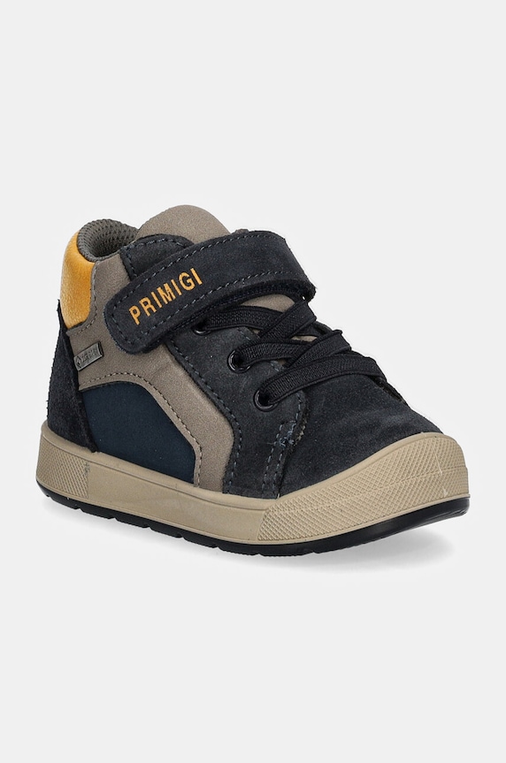 Dětské sneakers boty Primigi semišová kůže námořnická modř 6852022