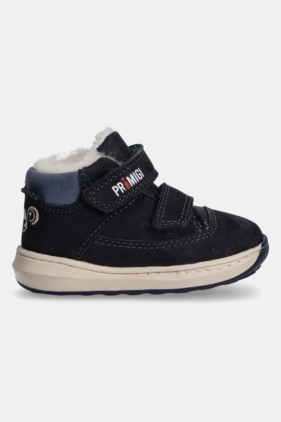 Primigi pantofi din piele intoarsa pentru copii 6900733 bleumarin AW24