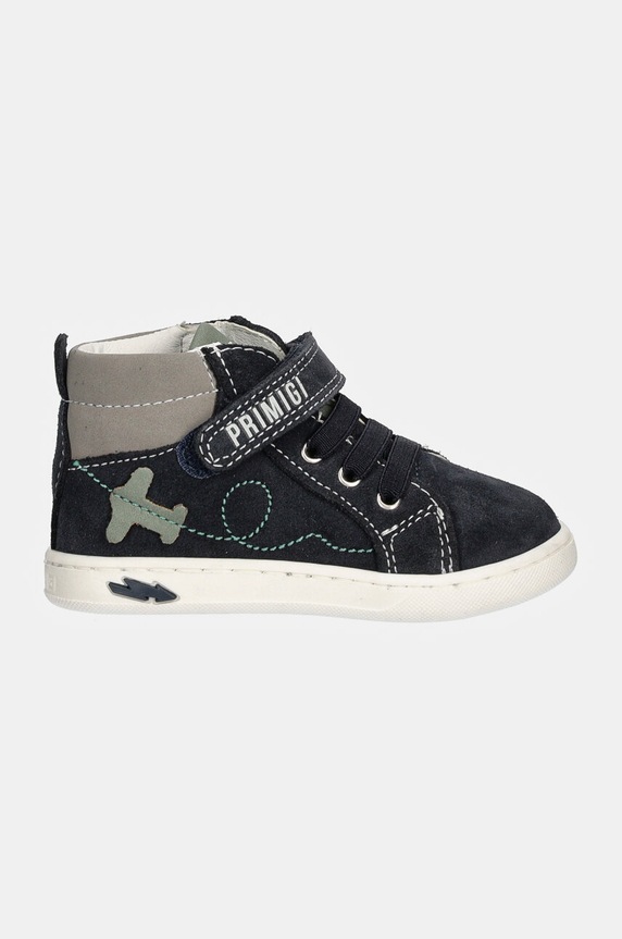 Παιδικά sneakers σουέτ Primigi 6903211 σκούρο μπλε AW24