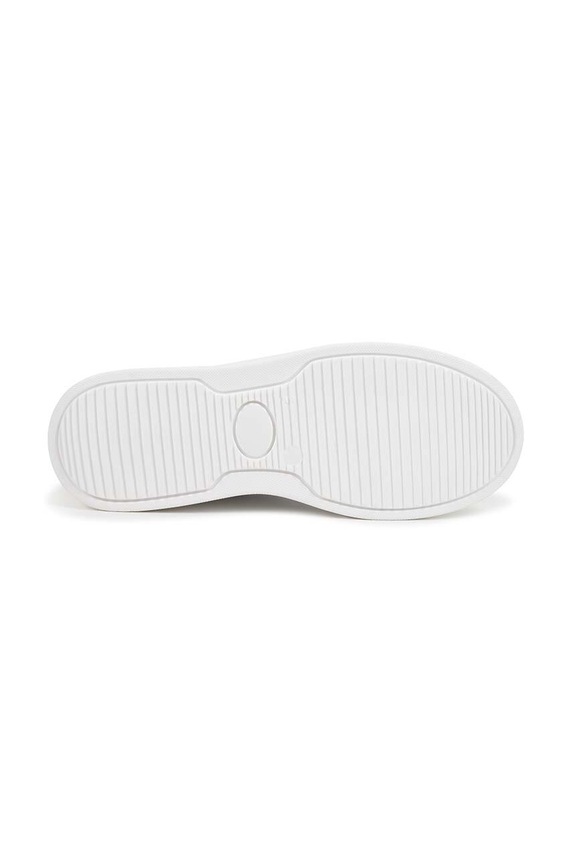 Karl Lagerfeld sneakersy skórzane dziecięce Z30314.36.39 biały