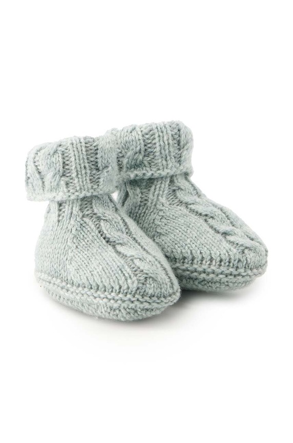 Tartine et Chocolat pantofi pentru bebelusi textil turcoaz TZ89030