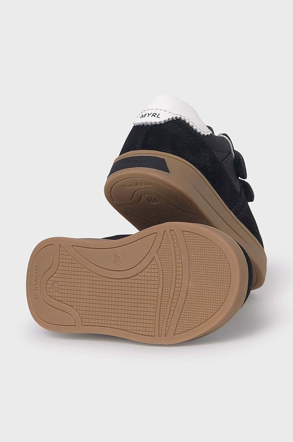 CHLAPEC Dětské kožené sneakers boty Mayoral 42520.74C.Baby černá