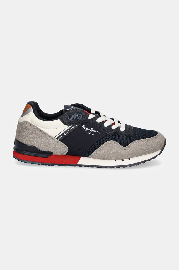 Παιδικά sneakers Pepe Jeans LONDON PARK PBS40006 σκούρο μπλε AW24