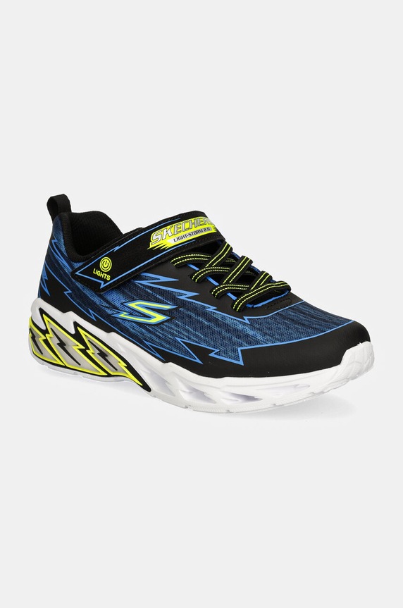 Skechers gyerek sportcipő LIGHT STORM 2.0 szintetikus kék 400149L