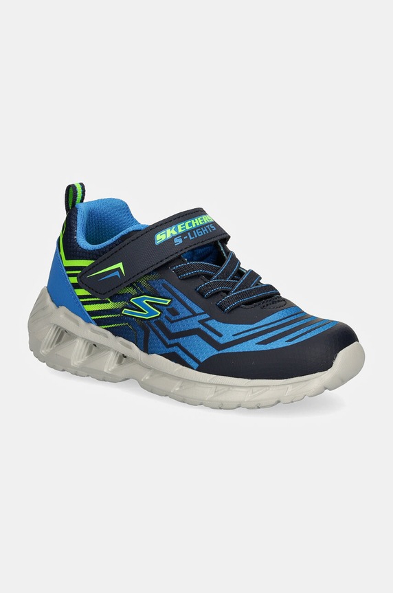 Skechers sneakersy dziecięce MAGNA syntetyczny niebieski 401500N
