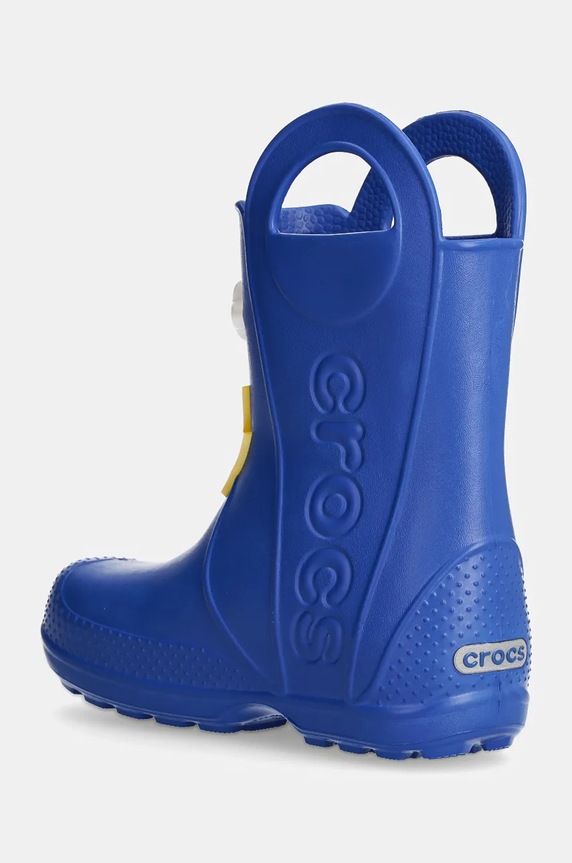Fiú Crocs gyerek gumicsizma HANDLE IT LIGHTNING BOLT RAIN BOOT 210027.HANDLE.IT.LIGHTN sötétkék