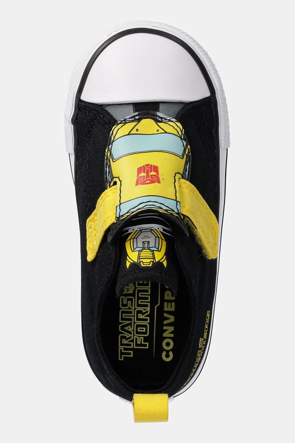 Παιδικά πάνινα παπούτσια Converse CHUCK TAYLOR ALL STAR 2V μαύρο A11661C