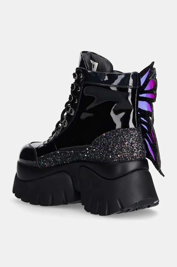 Încălțăminte Koi Footwear bocanci EvilFairyQueen negru